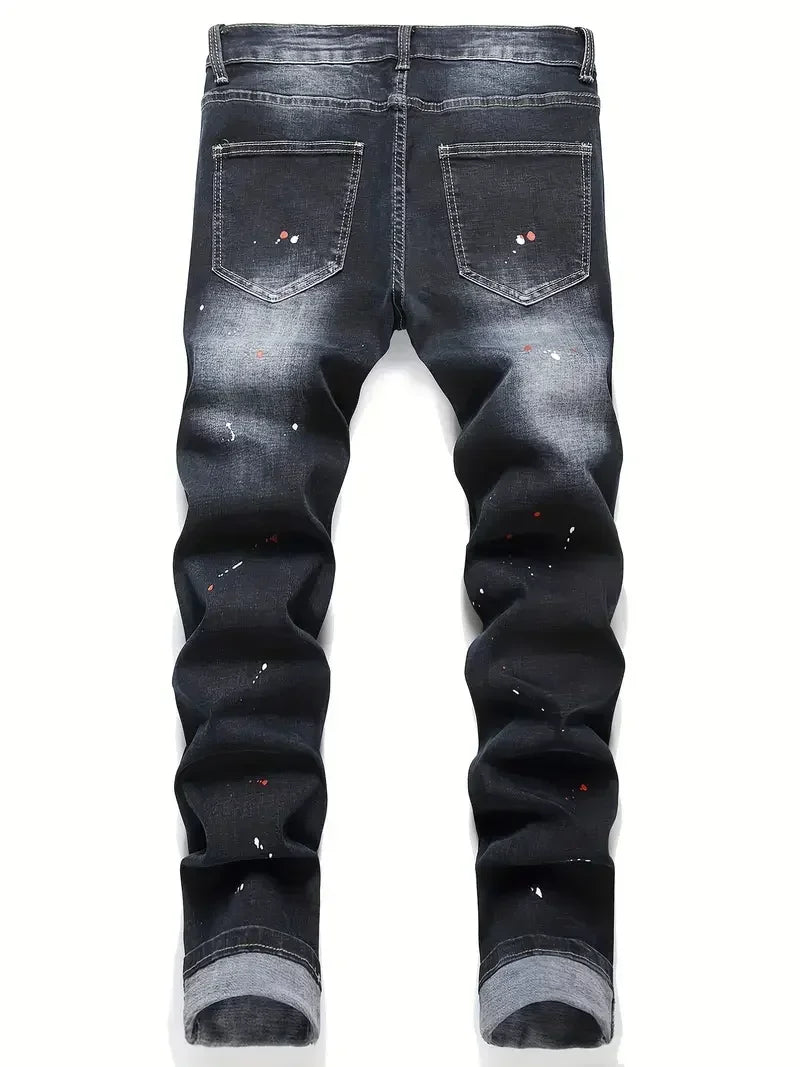 Jeans Y2K Hip Hop Stretch