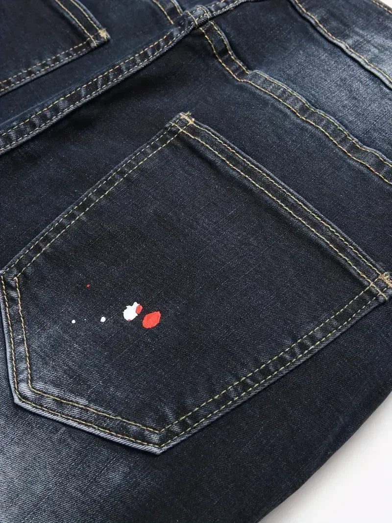 Jeans Y2K Hip Hop Stretch