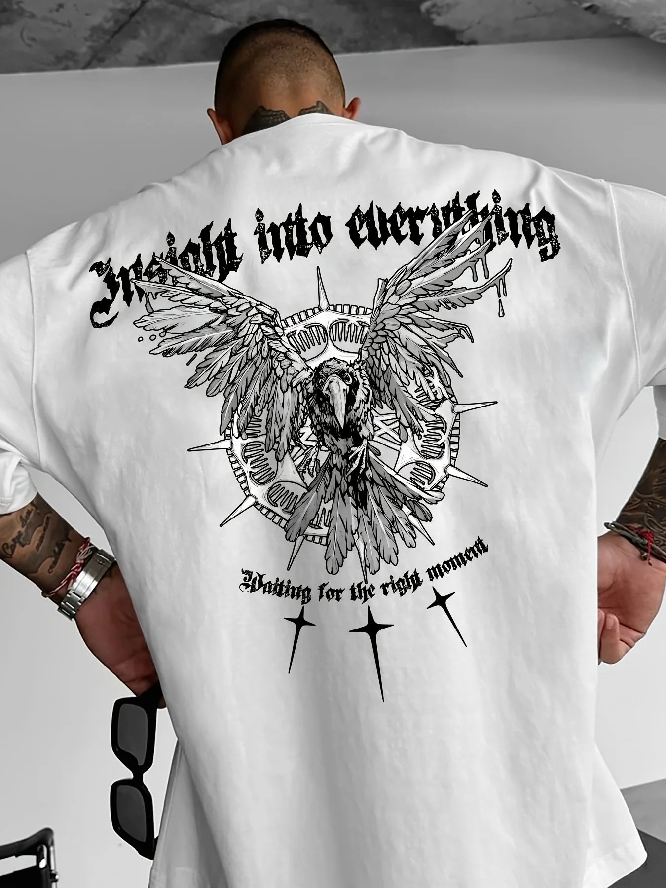 Camiseta Urban Eagle Cross Print