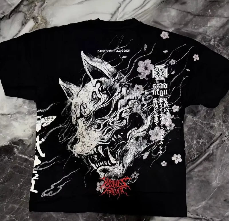 Camiseta Urban Gothic Harajuku