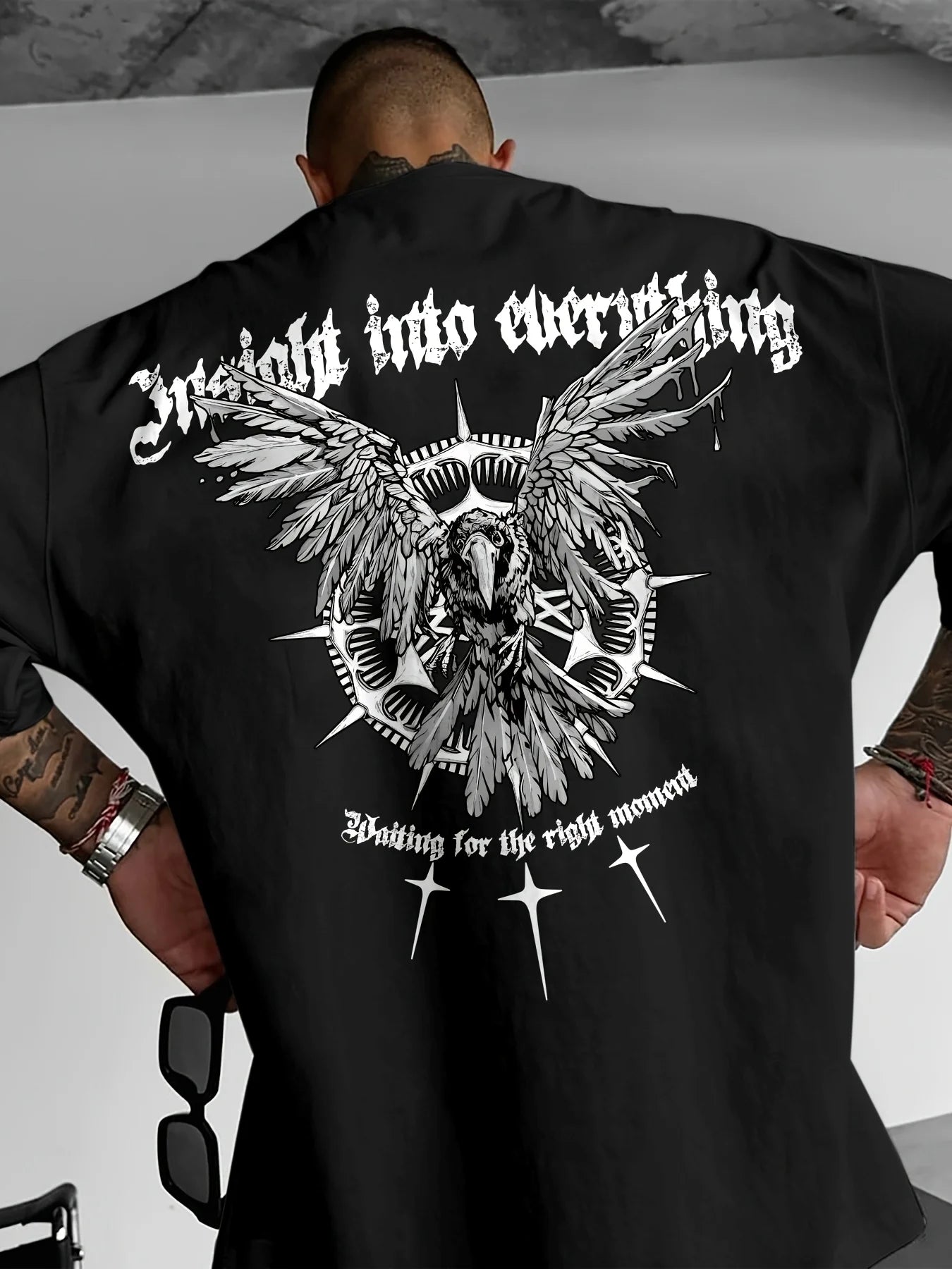 Camiseta Urban Eagle Cross Print