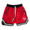 2026 EVERLAST Fitness Sports Basketball Shorts Men's Summer Casual Loose Breathable Mesh Shorts Fashion Hip Hop Sweatpants