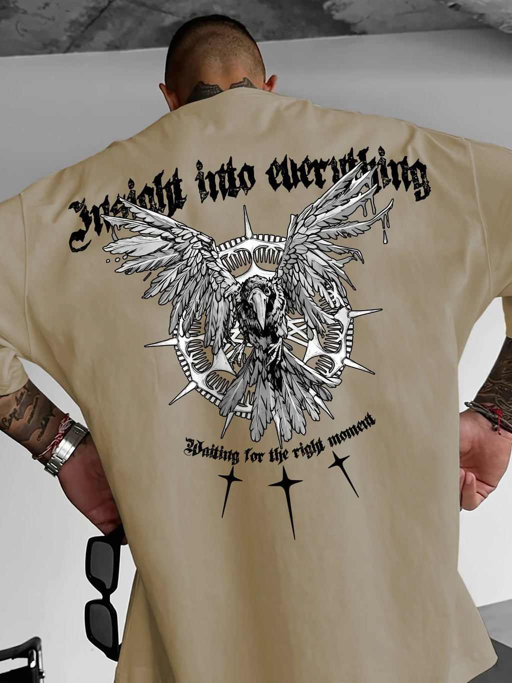 Camiseta Urban Eagle Cross Print