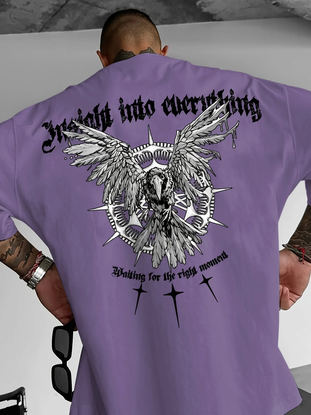 Camiseta Urban Eagle Cross Print